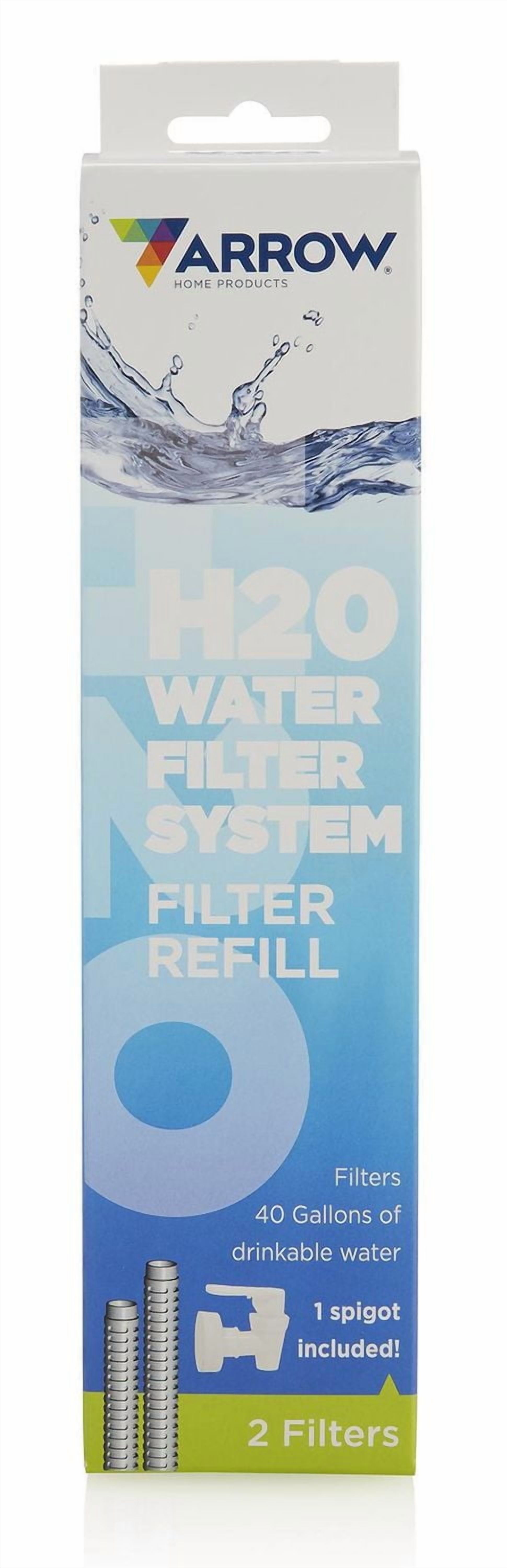 Ensemble de filtres de rechange pour système de filtre à eau Arrow H2O