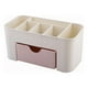 thumbnail image 2 of Minnieouse Cajón Estuche de almacenamiento de maquillaje Oficina en el hogar Dormitorio Cuarto de baño Cosméticos Lápices labiales Cepillos Bolsas de maquillaje Rosado, 2 of 6