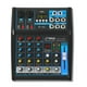 thumbnail image 2 of Pyle Mezclador de audio profesional Placa de sonido Consola Interfaz del sistema 4 canales Digital USB Bluetooth MP3 Entrada de computadora 48 V Phantom Power Estéreo DJ Studio Streaming FX Procesador, 2 of 5