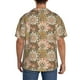 thumbnail image 3 of Fotbe Mandala Camisa Estampada de Manga Corta para Hombre, Casual de Verano, Estilo Playero, Sin Arrugas-Large, 3 of 5