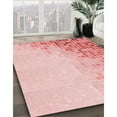 thumbnail image 2 of Ahgly Company Indoor Square Patterned Light Red Pink Area Rugs, 6' Square, 2 of 6