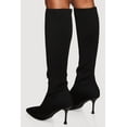 thumbnail image 3 of Women's Trendy Pointed Toe Stretch Sock Boots, 3 of 3