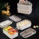 thumbnail image 3 of Contenedores De Almuerzo Aislados De Acero Inoxidable Apilables Bento Box 304 A Prueba De Fugas Para La Oficina De La Escuela, 3 of 8