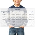 thumbnail image 3 of Guluxicc Kids Girls Turtleneck Cable Knit Sweater Long Sleeve Chunky Pullover Sweaters Fall Winter Loose Tops 3-8 Years, 3 of 7