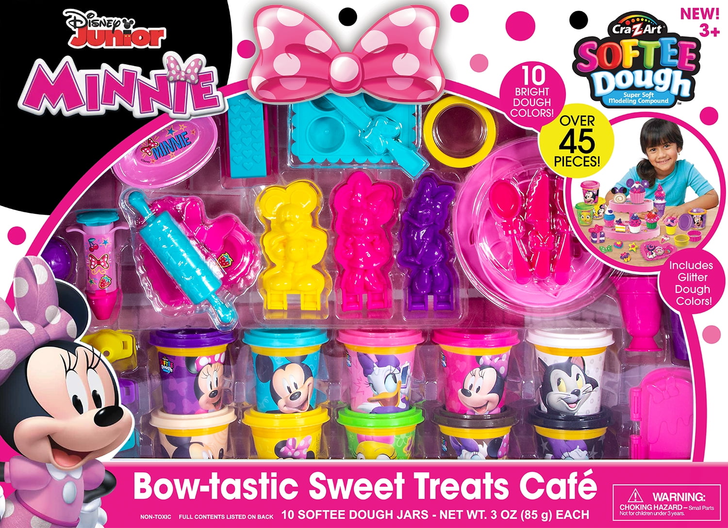 minnie softee dough 3d figure maker