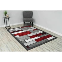 Rima Rug DESIGN 4999 - 5'2"x7'5", Red