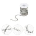 thumbnail image 4 of 1 Roll Of Stainless Steel Chain Bracelet Chain Accessory DIY Necklace Chain, 4 of 8