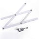 thumbnail image 1 of Adjustable Folding Ruler for Drawing, Copying, and Measuring - Ideal for Office, School, and Art Projects, 1 of 5