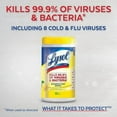 thumbnail image 4 of Lysol Disinfecting Surface Wipes, Citrus, 35 Wipes, Disinfectant, Cleaning, Sanitizing, 35 Count, 4 of 5