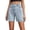 Blue,Light Blue,Sky Blue,Dark Blue, variant on Jean Shorts for Women Crossover High Waist Denim Shorts Frayed Hem Baggy Jean Jorts with Pockets Summer Going Out Y2k Denim Jorts 2026 Light Blue S
