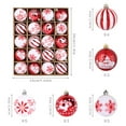 thumbnail image 2 of Konghyp 20Pcs Christmas Balls Set, Plastic Electroplated Hanging Ornaments, Holiday Ambiance Decorations, Perfect for Christmas Trees, Weddings and Parties, Durable and Lightweight Christmas Decor, 2 of 6