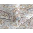 thumbnail image 3 of Ambesonne Paisley Quilted Bedspread Set 3 Pcs, Soft Oriental Floral Design, Twin, Warm Taupe and Pale Coffee, 3 of 4