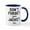 White/Navy Inside, variant on CafePress - Don't Forget Your Jacket Mug - 11 oz Ceramic Mug - Novelty Coffee Tea Cup
