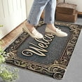 thumbnail image 5 of JilgTeok 1 Packs Entry Door Mat Diatomite Rugs Water Absorbent Anti Slip Household Easy to Clean Floor Mats Vintage Foot Mat for Bathroom Bathtub Doorway Kitchen, 5 of 7