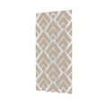 thumbnail image 2 of Cortina de Baño Petty Luxory Rombos Beige 140x180 cm, 2 of 4