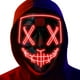 thumbnail image 3 of Poptrend Máscara de Halloween Máscara con luz LED para Festival Cosplay Disfraces de Halloween Fiestas de Disfraces, Carnaval, Regalos, 3 of 4