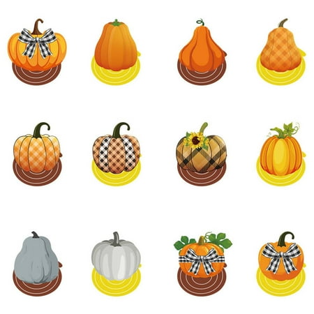 

ZhyrZng Clearance Thanksgiving Decoration Saving 12Pcs Thanksgiving Theme Pumpkin Paper Screw Pendant Party Scene Arrangement Decoration Hanging Decoration