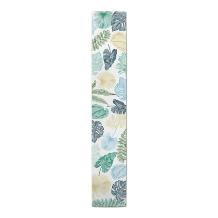 

Creative Products Colorful Printed Palms 16x90 Cotton Twill Table Runner