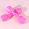 thumbnail image 2 of 4pcs Children Octagonal Dumbell Outdoor Plastic Fitness Equipment Kids Performance Dancing Tool Exercise Toy (Pink), 2 of 4