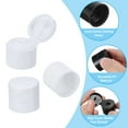 thumbnail image 3 of Uxcell 18/410 Replacement Flip Caps, 30Pcs Inner Dia 0.7" Plastic Bottle Lid, White, 3 of 5