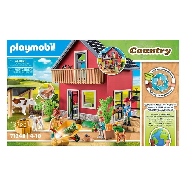 Set de Juego Playmobil Country Casa de Campo 137 Piezas