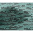 thumbnail image 4 of oneOone Viscose Chiffon Dusty Teal Green Fabric Snake Animal Skin Sewing Material Print Fabric By The Yard 42 Inch Wide, 4 of 4
