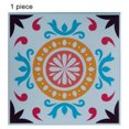thumbnail image 1 of 1PC Self Adhesive Retro Tile Stickers Waterproof PVC Removable Wall Stickers Decals for Kitchen Bathroom Home Tidy Protection, 1 of 9