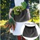 thumbnail image 5 of Bolsa de forrajeo al aire libre Lona de jardín de vegetales Plegable Bolsa de forrajeo para acampar al aire libre Almacenamiento de hongos (Negro) TUNC Sencillez, 5 of 5