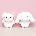 thumbnail image 3 of Sanrio, 10-16cm, muñeco de peluche para niñas, My Melody, Kuromi, canela, colgante, juguetes de dibujos animados Kawaii, regalo de cumpleañoszhangyuxiang, 3 of 4