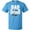 Pacific Blue, variant on Inktastic Father's Day Dad of 3 Awesome Boys T-Shirt