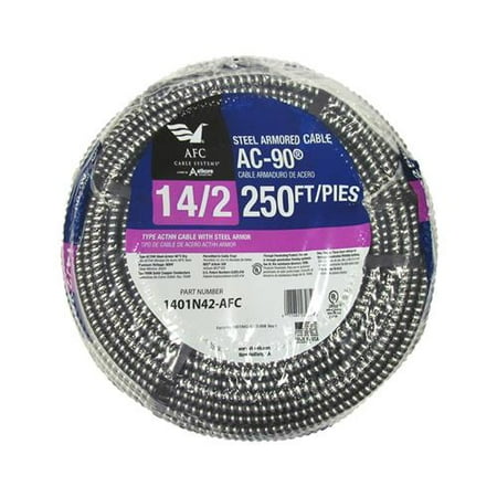 UPC 077680272850 product image for Afc Cable Systems 1401N42-AFC 250-Ft. 14/2 ACT Armored Cable | upcitemdb.com