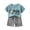 White C, variant on Tranfacy Kids 6M-6Y Summer Thin Round Neck Short Sleeve Home Suits Astronaut Print T Shirt Casual Shorts Matching Outfits