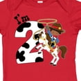 thumbnail image 4 of Inktastic I'm Two-cowboy riding horse birthday Boys Baby Bodysuit, 4 of 5