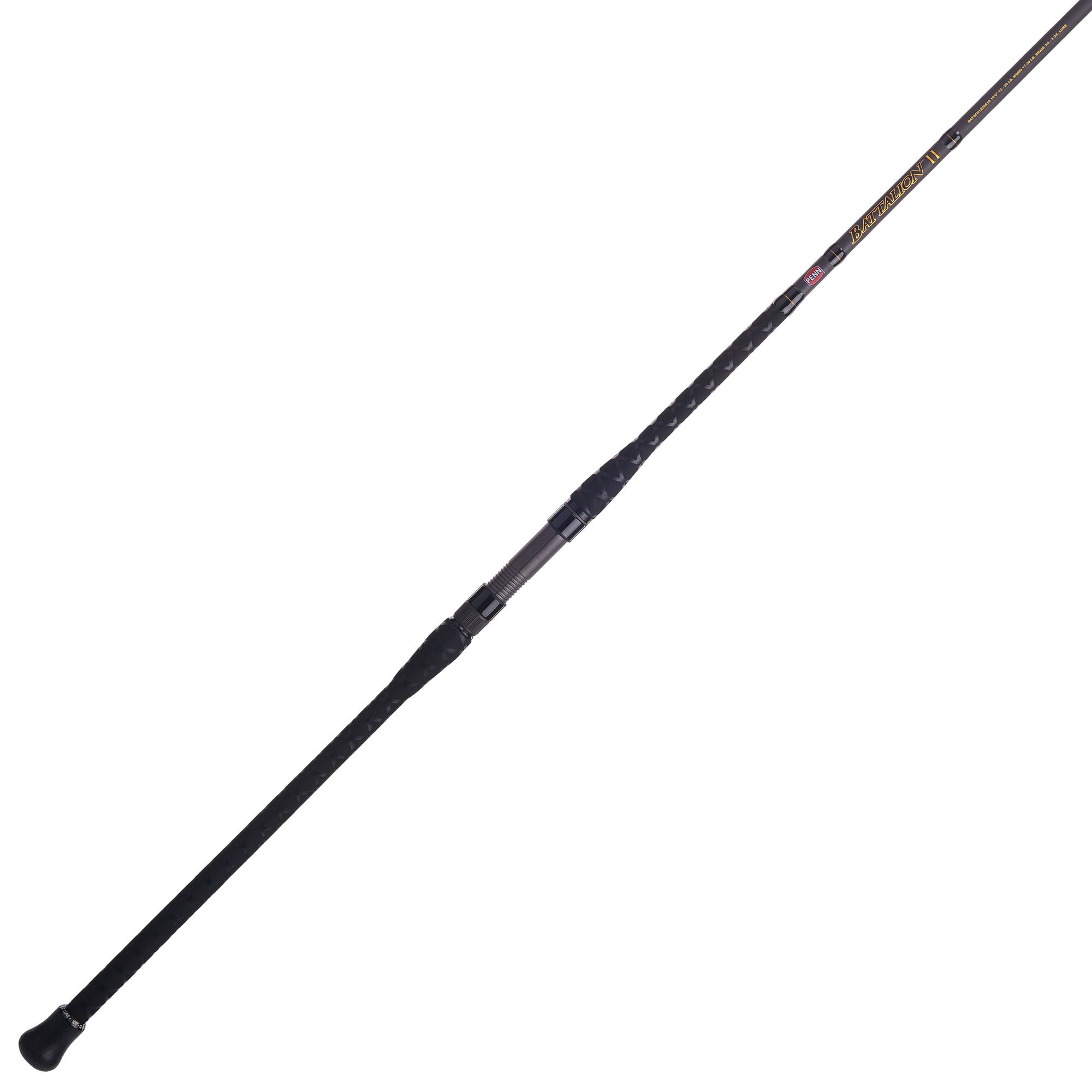 PENN Battalion™ II Surf Spinning Rod, 10 Medium Heavy Fishing Rod, 2 Piece