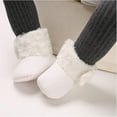 thumbnail image 2 of Baby Boy Girl Boots Newborn Shoes Winter Snow Bowknot Anti-Slip Soft Sole Warm Infant Toddler Prewalker Booties, 2 of 6