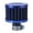 Blue, variant on VANLOFE CARBON FIBRE MINI CRANKCASE OIL AIR BREATHER FILTER 12mm