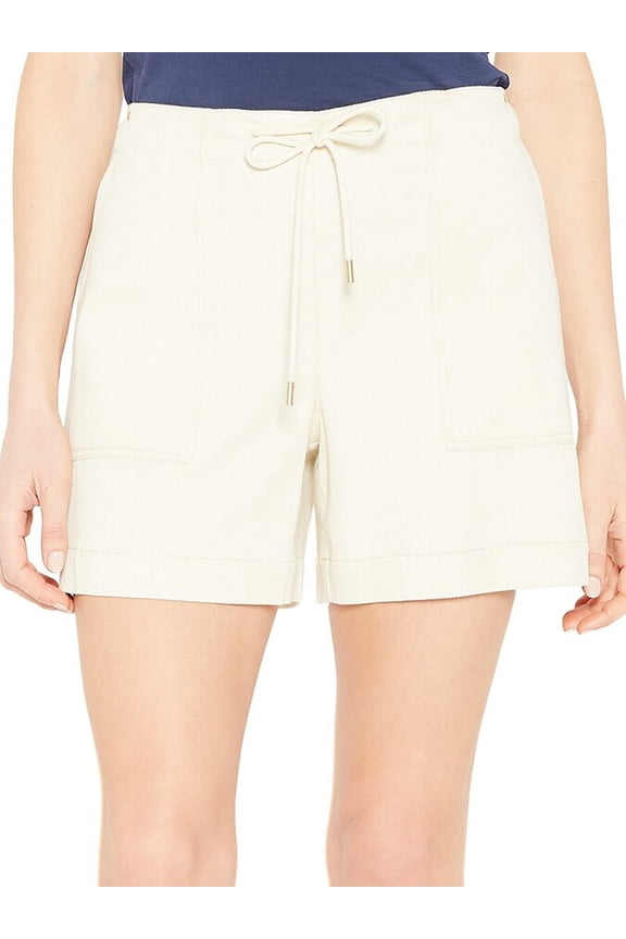 Drawcord Short In Drape Cotton Twill