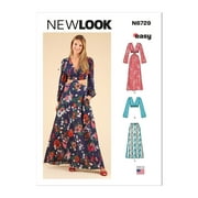 New Look Sewing Pattern 6729 - Misses' Dress, Top and Skirt, Size: A (6-8-10-12-14-16-18)