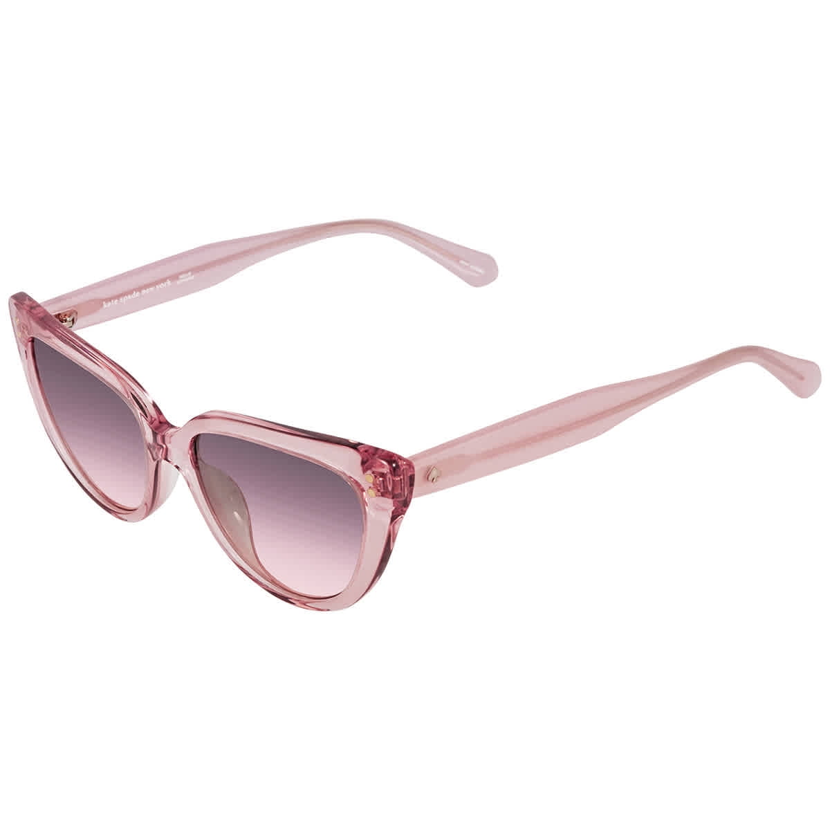 Kate Spade Grey Shaded Pink Cat Eye Ladies Sunglasses ALIJAHGS 035J 53/17 -  