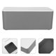 thumbnail image 5 of Dispensador de toallitas húmedas: Porta toallitas húmedas recargable con tapa - Organizador de pañuelos húmedos fácil de extraer para la sala de estar, el baño y la cocina., 5 of 5