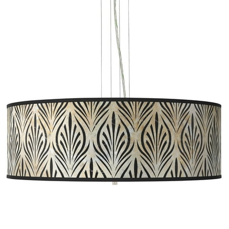 

Giclee Gallery Calathea Gem Giclee 24 Wide 4-Light Pendant Chandelier