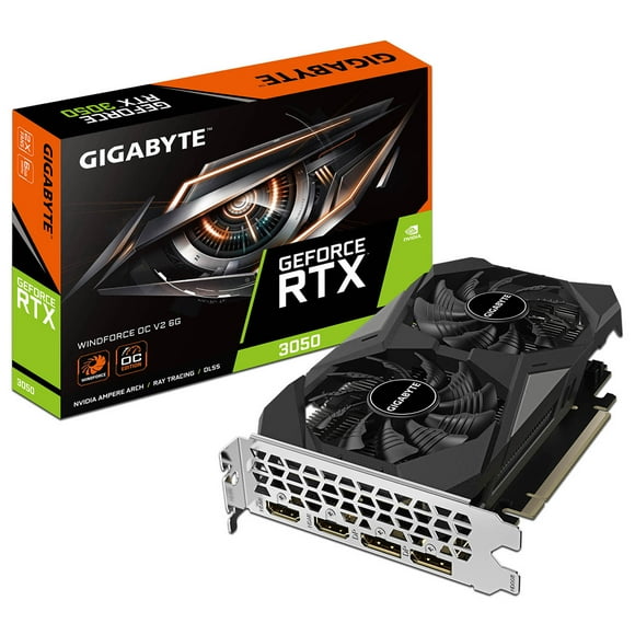 Tarjeta de Video GIGABYTE NVIDIA GeForce RTX 3050 WINDFORCE OC V2, 6GB GDDR6
