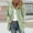 Green, variant on Oversized Fuzzy Fleece Jacket for Women Winter Sherpa Warm Hooded Jacket Lightweight Zip Up Fuzzy Jacket S-5XL