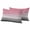 Pink, variant on Outdoor Waterproof Pillow Covers Farm Brown Blue Gradient Wood Board Decorative Throw Pillow Protectors,Pillowcase Cushion Cases for Patio Sofa Garden Couch,20x12in,Pack of 2