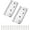 2 Pack 3mm Silver SS, variant on Hinges, 3 Pack Door Hinges Stainless Steel Hinges with 4 Inch Square Rounded 5/8" Radius Corner Hinges Interior/Exterior Door Hinges Heavy Duty Hinges (4 in)