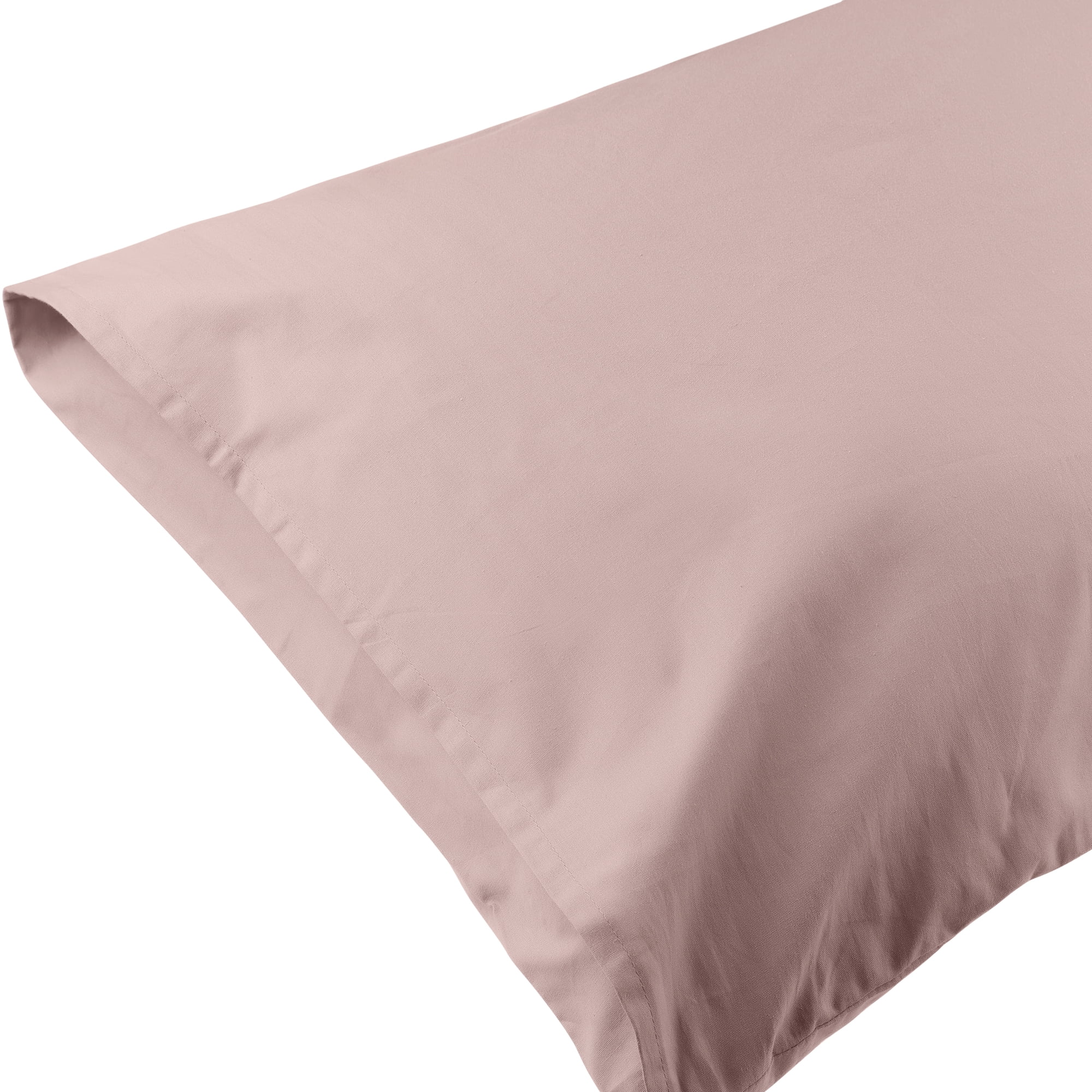 Unique Bargains Envelope Closure Cotton Durable Easy Care Pillowcases (2 Count) Pink Queen