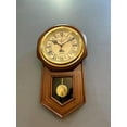 thumbnail image 4 of Jefferson & Smith Vintage Wooden Wall Clock with Pendulum – Antique Victorian Style, Silent Quartz Movement, Roman Numerals, Decorative Home & Office Clock, 4 of 4