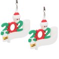 thumbnail image 4 of 2pcs Christmas Decoration Blessing Tree Hanging Pendant Santa Claus Holiday Decor#1, 4 of 14
