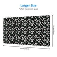 thumbnail image 2 of Salouo Daisies Flowers Print Large Mouse Pad,Extended Mat Desk Pad, 3mm Thick Mice Pad Desk Mat Big Desk Pad for Work, Game, Office, Home -16 x 29.5in, 2 of 8