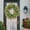 A-As Shows, variant on CxhicLuv Plastic Colorful Eucalyptus Wreath, Spring & Summer Floral Door Decoration, Multi-Leaf Wreath for Home & Garden, Vibrant Seasonal Garland for Front Door, Porch & Patio